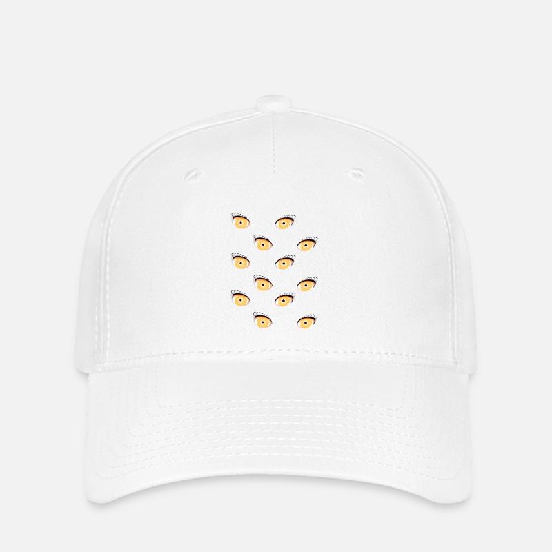 Is this t-shirt looking at us? - Flexfit Cap - white