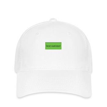 Brat Summer - Flexfit Cap - white - Front