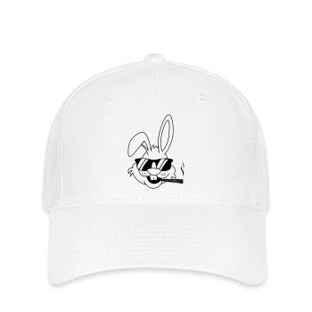 Bunny Joint - Flexfit Cap - white - Front