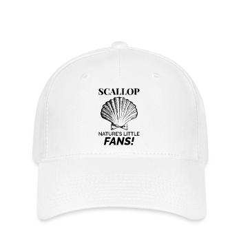 Pétoncles Coquillages Collector Beachcomber Crustacés - Casquette Flexfit - blanc - Devant