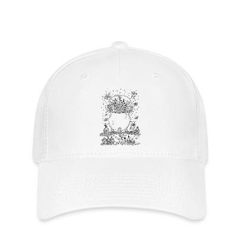 Magic Cauldron Witches' Fun - Flexfit Cap - white - Front