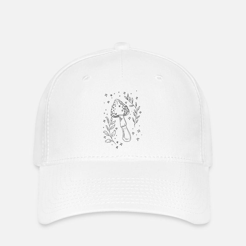 Magic mushroom - Flexfit Cap - white