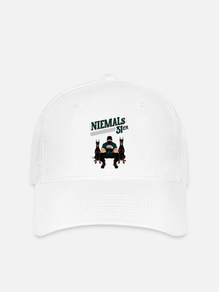 Niemals 31ER - Flexfit Cap - Weiß