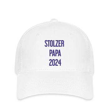 Proud Dad 2024 – for new fathers - Flexfit Cap - white - Front