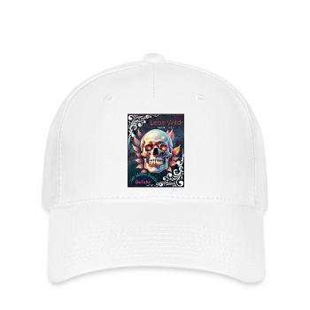 Live wild, live free - Flexfit Cap - white - Front