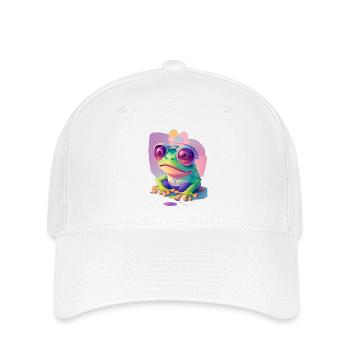 crazy Frog - Flexfit Cap - Weiß - Vorne