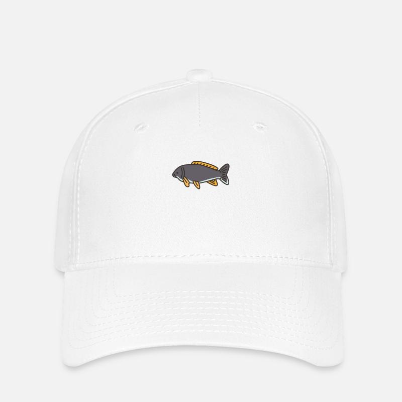 Carp in harmony - Flexfit Cap - white