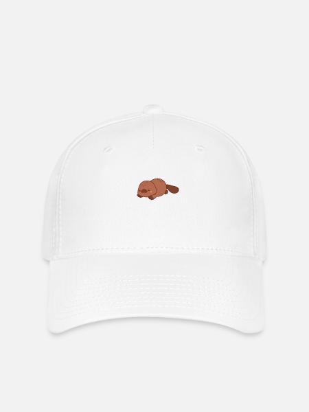 Der Seltsame Schnabeltier - Flexfit Cap - Weiß