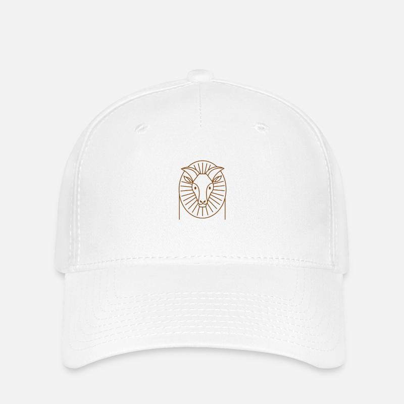 Himalaya-Tahr - Flexfit Cap - Weiß