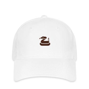Amazing rattlesnake - Flexfit Cap - white - Front