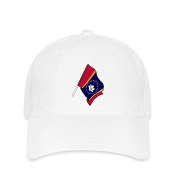 Drapeau du Mississippi - Casquette Flexfit - blanc - Devant