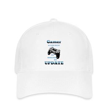 Gamers get an update - Flexfit Cap - white - Front