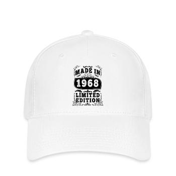 1968 Original 1968 Vintage Vintage Retro Jahrestag - Flexfit Cap - Weiß - Vorne