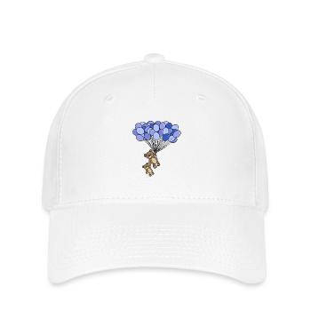 Enfants - Casquette Flexfit - blanc - Devant