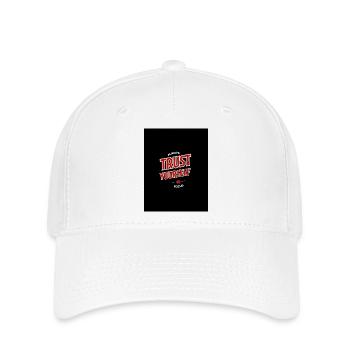 Encouragement Confiance en soi - Casquette Flexfit - blanc - Devant