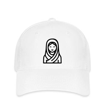 Muslim woman - Flexfit Cap - white - Front
