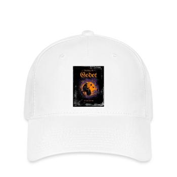 En attendant Godot - Casquette Flexfit - blanc - Devant