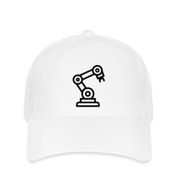 bras robotique - Casquette Flexfit - blanc - Devant