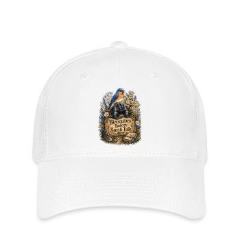 Binoculars Before Small Talk Clouds - Flexfit Cap - white - Front
