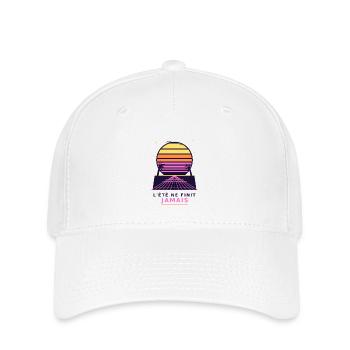 Été Éternel Tote Retro - Casquette Flexfit - blanc - Devant