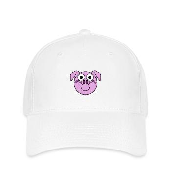 Guignolo N°8 - Casquette Flexfit - blanc - Devant