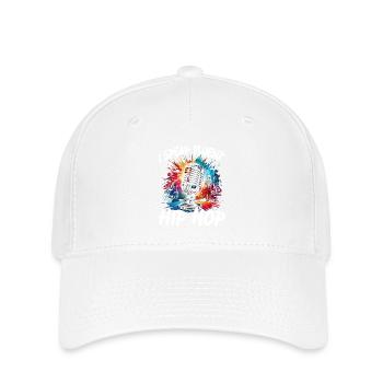 J’aime la musique hip-hop Breakdance Rap Breakdance - Casquette Flexfit - blanc - Devant