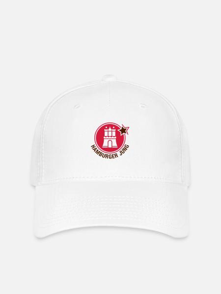 Hamburger Jung - Flexfit Cap - Weiß