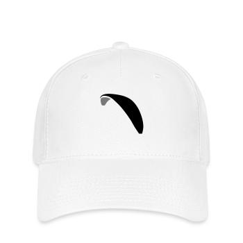 Paraglider - Flexfit Cap - Weiß - Vorne