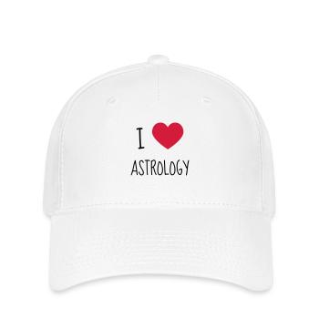 Astrologie / Astrologe / Stern / Horoskop / - Flexfit Cap - Weiß - Vorne