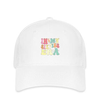 Neue Sixties 60. Geburtstagsgeschenke für Männer, Frauen - Flexfit Cap - Weiß - Vorne