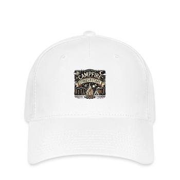 Lagerfeuergeschichten und Stars - Flexfit Cap - Weiß - Vorne