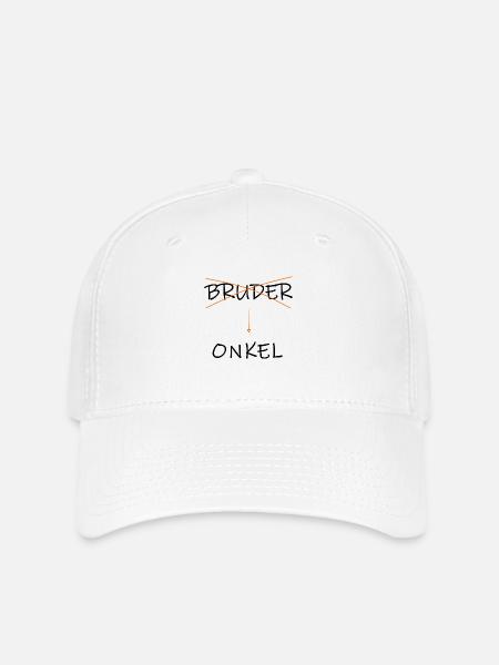 Du wirst Onkel - Flexfit Cap - Weiß
