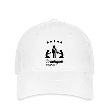 Partie de célibataire marié partisan JGA - Casquette Flexfit - blanc - Devant