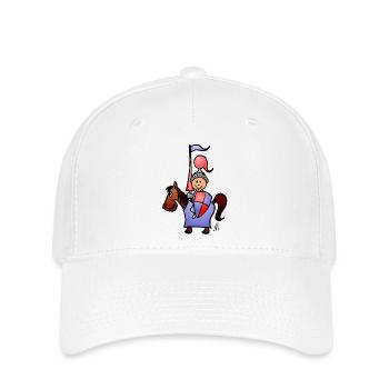Chevalier - Casquette Flexfit - blanc - Devant