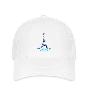 Eiffel tower - Flexfit Cap - white - Front
