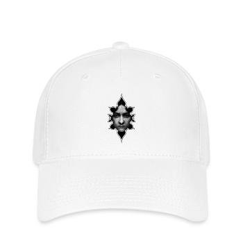 Visage oriental - Casquette Flexfit - blanc - Devant