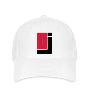 DJ - Flexfit Cap - Weiß - Vorne