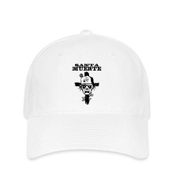 Santa Muerte - Flexfit Cap - Weiß - Vorne