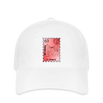 Stamp Cat Day - Flexfit Cap - white - Front