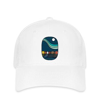 Bakklandet - Flexfit Cap - white - Front