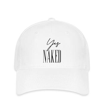 if naked - Flexfit Cap - white - Front