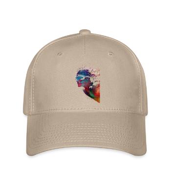Schwimmsport #swimmer #sport - Flexfit Cap - Khaki - Vorne