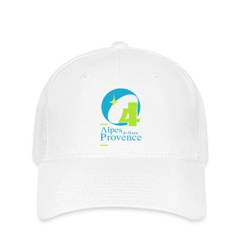 Alpes de Hautes-Provence 04 - Flexfit Cap - Weiß - Vorne