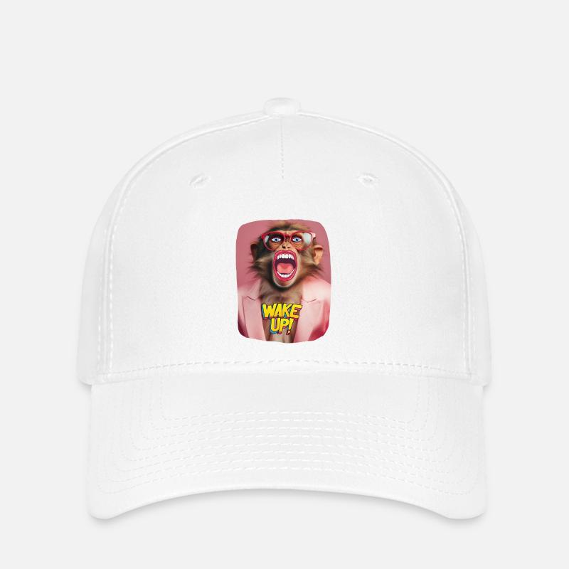 Weckruf - Flexfit Cap - Weiß