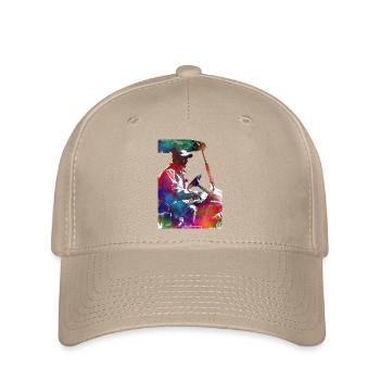 Sport des joueurs de golf #golf #sport - Casquette Flexfit - kaki - Devant