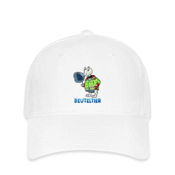 Beuteltier / Rettungsdienst & Anästhesie - Flexfit Cap - Weiß - Vorne