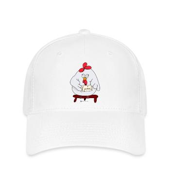 The Adventures of Emma Chicken - Emma - Flexfit Cap - white - Front