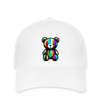 Orso Orsacchiotto Teddybär - Flexfit Cap - Weiß - Vorne