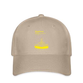 Toulon und sein Brunnen - Flexfit Cap - Khaki - Vorne