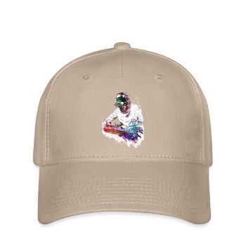 DJ music console - Flexfit Cap - khaki - Front